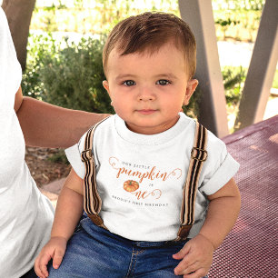 Our Little Pumpkin 1st Birthday Baby T-Shirt