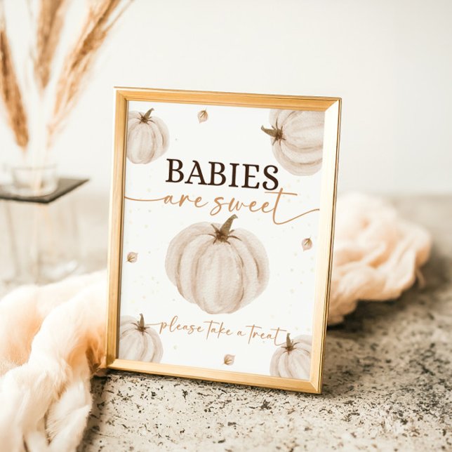 Our Little Pumpkin Birthday Babies Are Sweet Poster (Creator Uploaded)