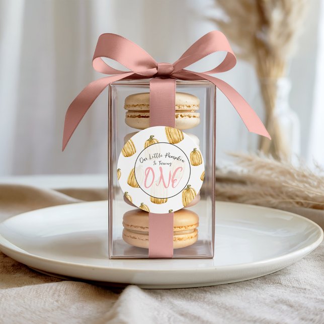 Our Little Pumpkin Girls Fall Birthday Sticker (Creator Uploaded)