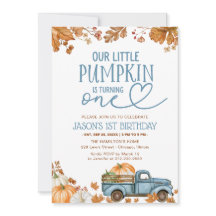 Our Little Pumpkin Is Turning One 1st Birthday