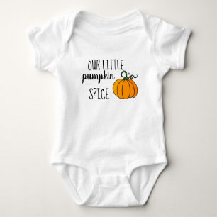 Our Little Pumpkin Spice Baby Bodysuit