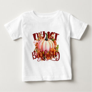 Our Little Pumpkin's 1st Birthday Baby T-Shirt