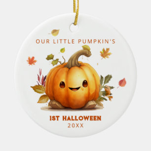 Our Little Pumpkin's 1st Halloween Ornament