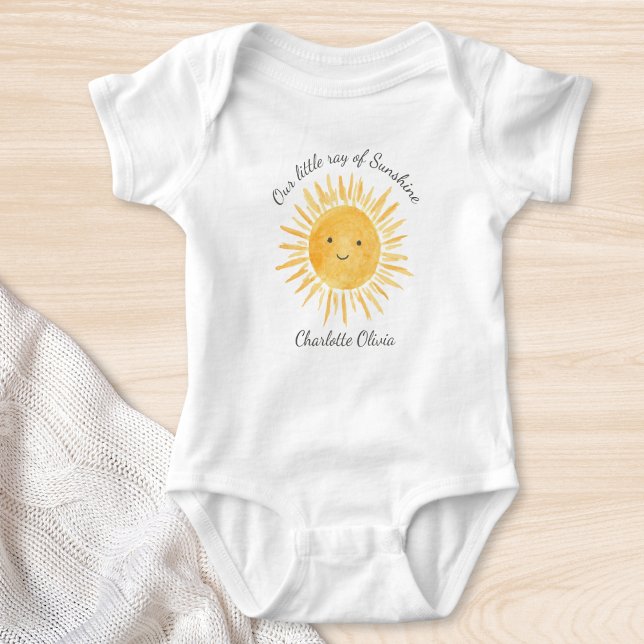 Our Little Ray Of Sunshine Baby Bodysuit (Creator Uploaded)