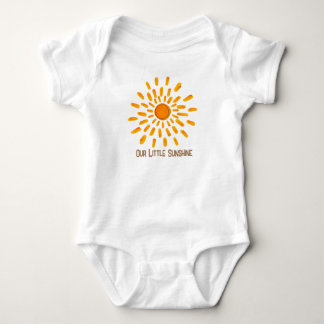 Our Little Sunshine Baby Body suite Bodysuit