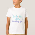 Our Little Sunshine First Birthday Big Brother T-Shirt<br><div class="desc">Our Little Sunshine First Birthday Big Brother T-shirt | All designs are © Dream Design Panama</div>