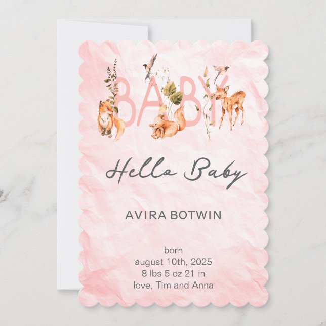 Our Little Sunshine’s Birthday Bash Invitation (Front)