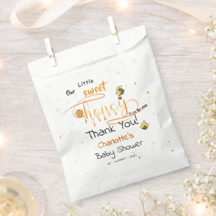 Our Little Sweet Honey Is On The Way Baby Shower Favour Bag