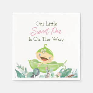 Our Little Sweet Pea Party Napkins