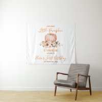 Our Little Sweet Pumpkin 1st Birthday Welcome