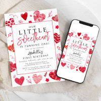 Our Little Sweetheart Kids Birthday Party