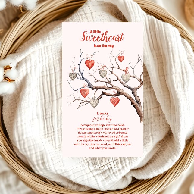 Our Little Sweethearts Valentine's  Books for Baby Enclosure Card (Creator Uploaded)