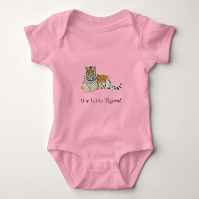 Our Little Tigress T-Shirt Baby Bodysuit (Front)