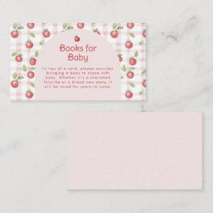Our Little Tomato Baby Shower Enclosure Card