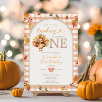 Our Little Turkey Autumn Arch Turning One Birthday