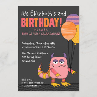 Our Little Wild Thing Birthday Invitation