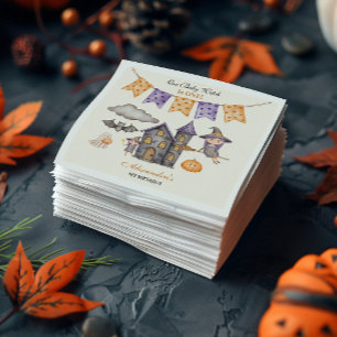 Our Little Witch Turns ONE Napkin