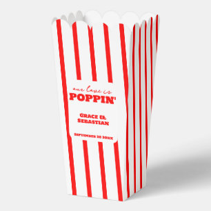 Our Love is Popping Wedding  Favour Box