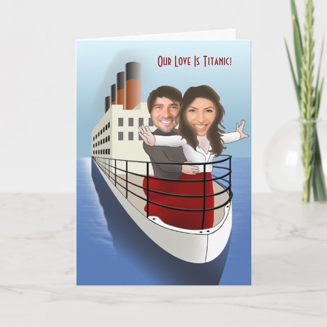 Our Love Is Titanic Card (Front)