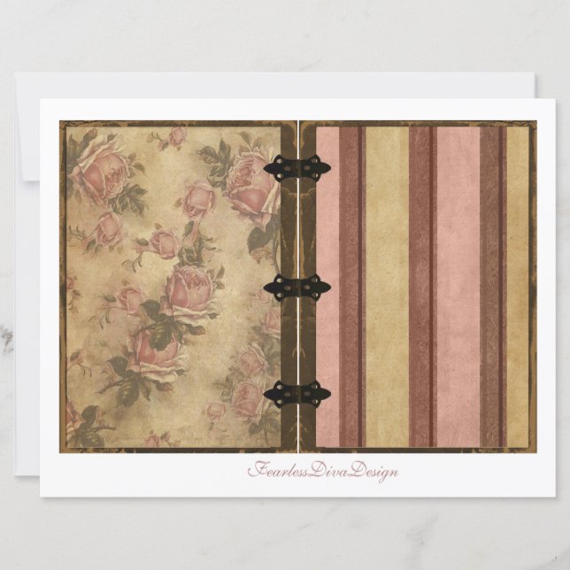 Our Love Junk Journal Pages 13 & 14 (Front)