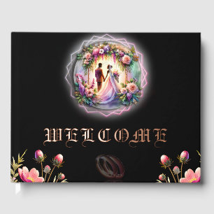 Our Love Shine Brighter Than The Moon Guest Book