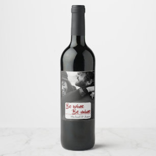 Our Love Story — Custom Photo Wine Label