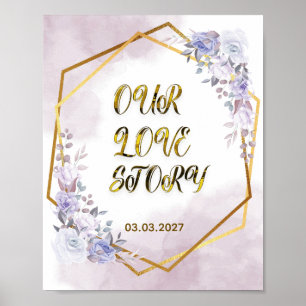 Our Love Story – Personalised Wedding Decor Cust