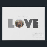Our Love Story Photo Personalised Faux Canvas Print<br><div class="desc">Make a Personalised Photo keepsake wall art - Faux Wrapped Canvas Print from Ricaso - add your own photos and text - photo keepsake gifts Our Love Story Photo Personalised with your photo and text, perfect to add memorable milestones in your couples journey, when you met, when you got engaged,...</div>