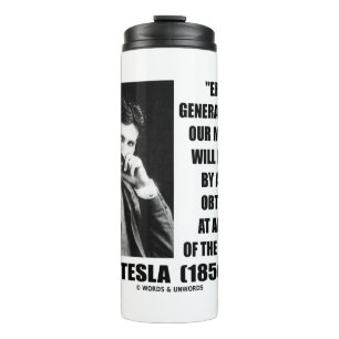 Our Machinery Will Be Driven By A Power Obtainable Thermal Tumbler