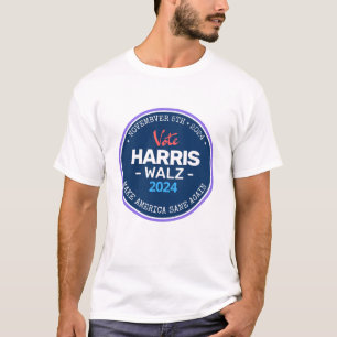 Our Make America Sane Again Harris Walz 2024 T-Shirt