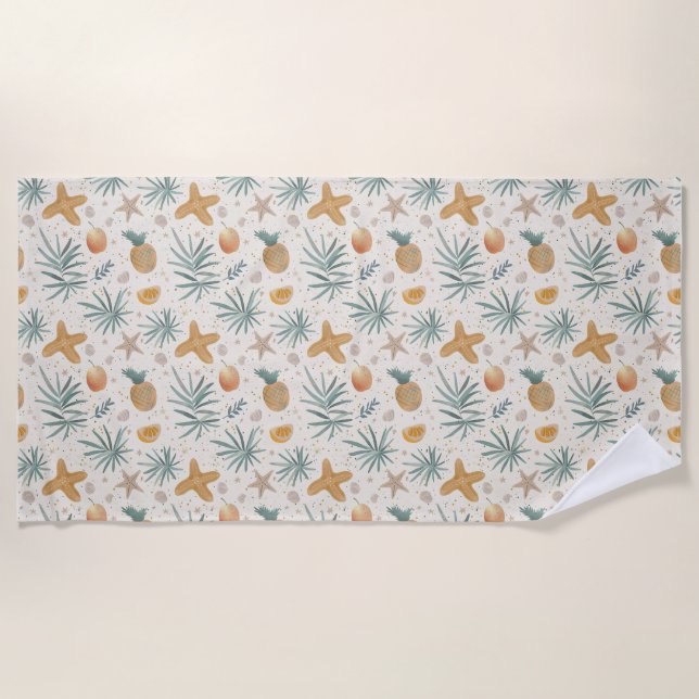 Our Memories Of The Ocean Linger On Beach Towel (Front)