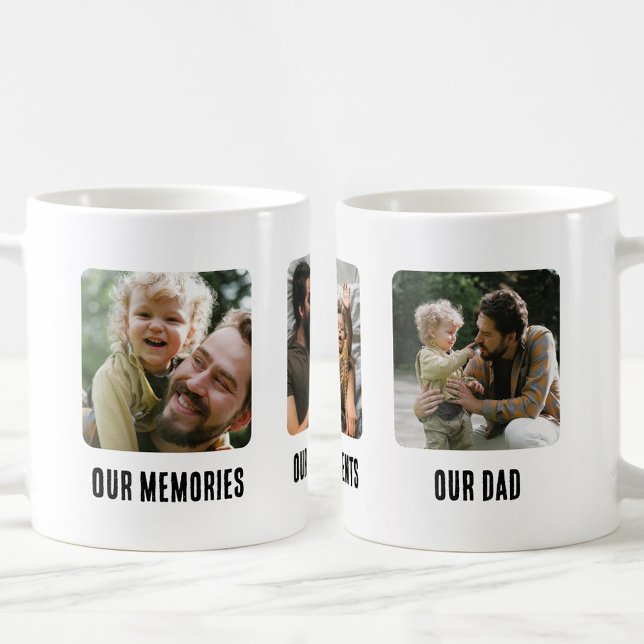 Our Memories Our Moments Our Dad Father's Day Coffee Mug (Creator Uploaded)