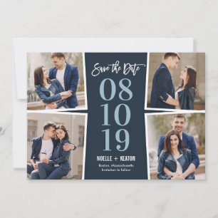 Our Moments EDITABLE COLOR Save The Date Card