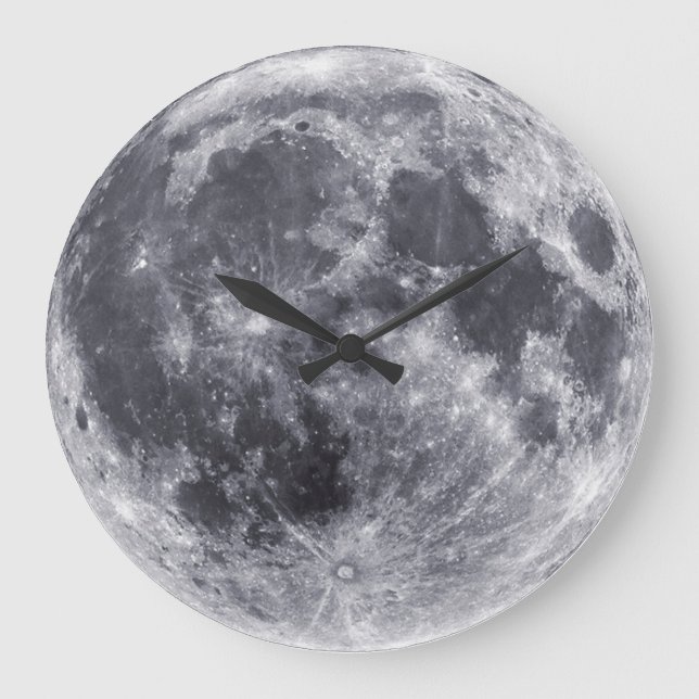 Our Moon Large Clock (Front)
