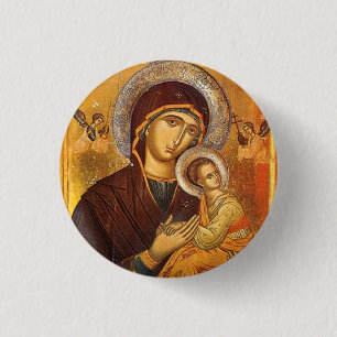 Our Mother of Perpetual Help 3 Cm Round Badge