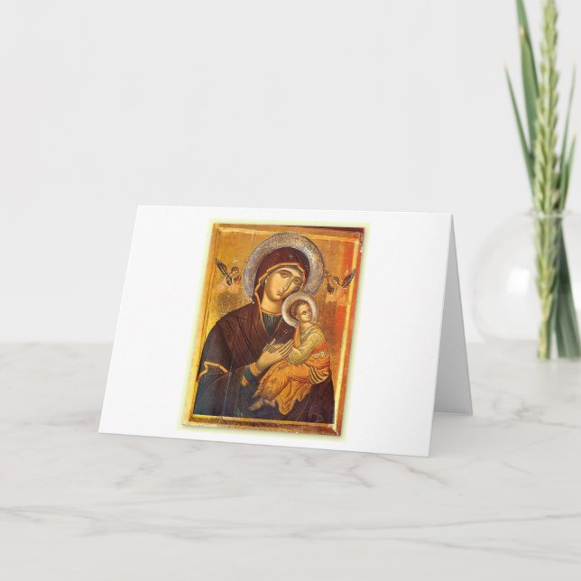 Our Mother of Perpetual Help Card (Front)