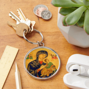 Our Mother of Perpetual Help Key Ring