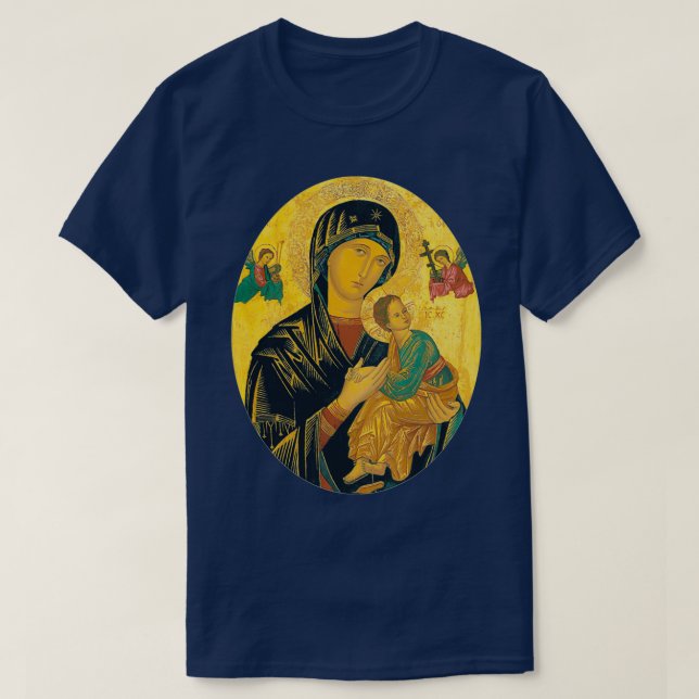 Our MotherLady of Perpetual Help T-Shirt (Design Front)
