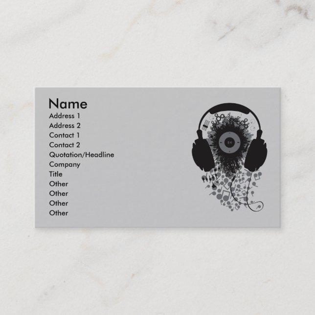 Our_Music Business Card (Front)