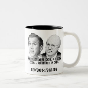 Our National Nightmare Is Over Two-Tone Coffee Mug