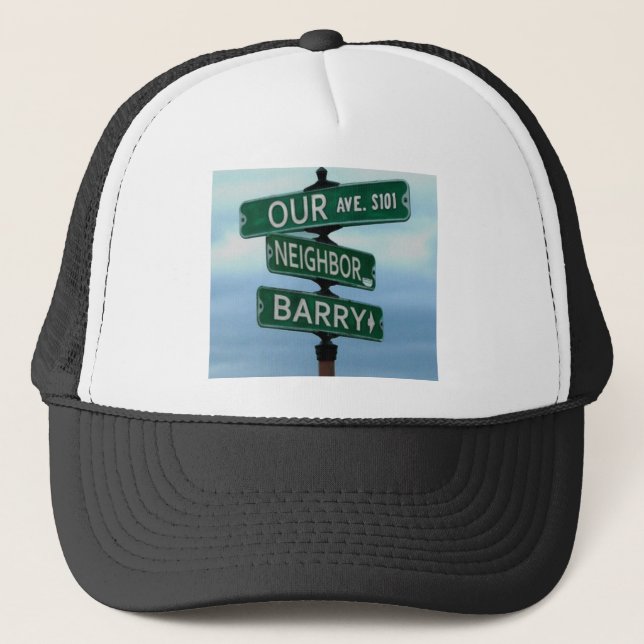 Our Neighbour Barry Trucker Hat (Front)