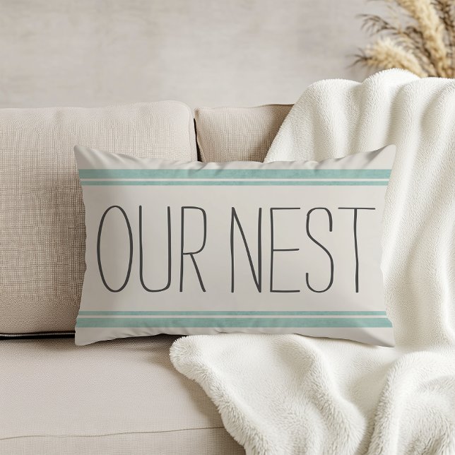 OUR NEST Reversible Accent Pillow (Creator Uploaded)