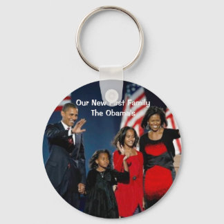 Our New First Family Key Ring