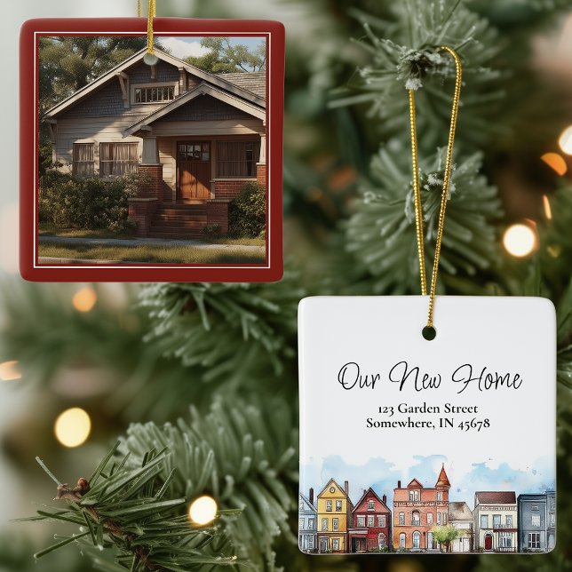Our New Home Christmas Ornament (Creator Uploaded)