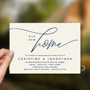 Our New Home, Cosy Lovely Housewarming Party Invitation