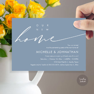 Our New Home, Housewarming Party Celebration Invitation