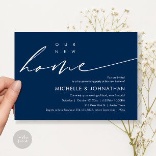 Our New Home, Housewarming Party Celebration Invitation
