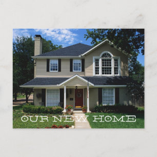 Our New Home Photo Postcard