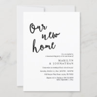 Our new home, Rustic Housewarming party