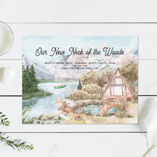 Our New Neck of the Woods Moving Announcement